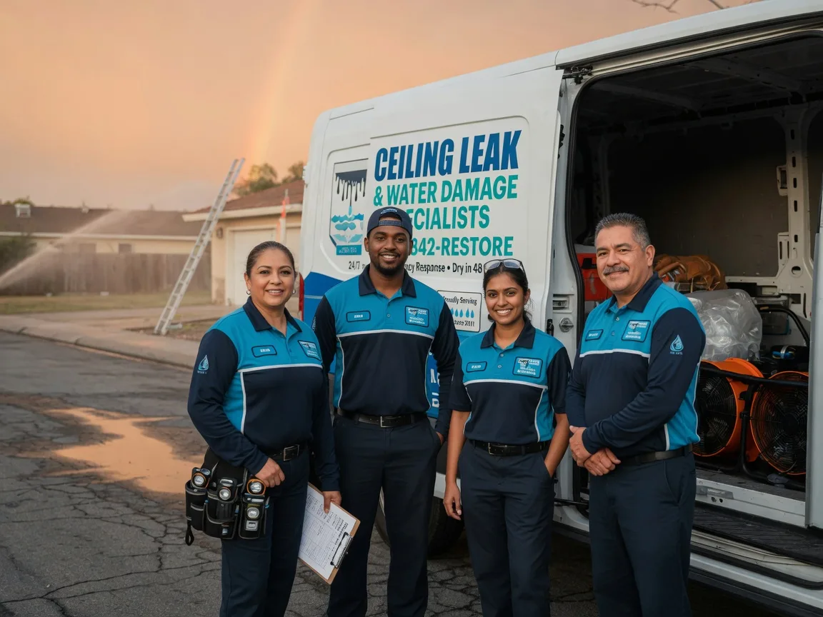 Ceiling Leak Cleanup company in Reno, PA